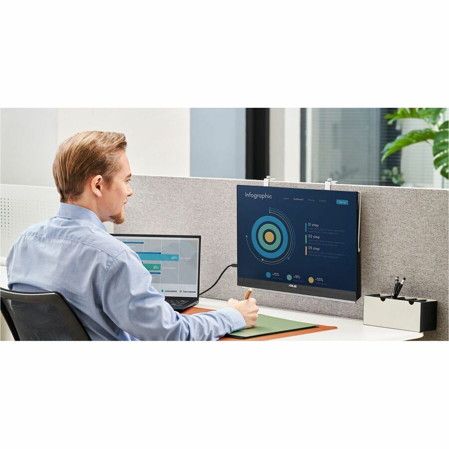 Alternate-Image7 Image for Asus ZenScreen MB229CF 22" Class Full HD LED Monitor - 16:9