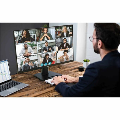 Life-Style Image for MSI Pro MP275Q 27" Class WQHD LED Monitor - 16:9 - Matte Black Color bezel