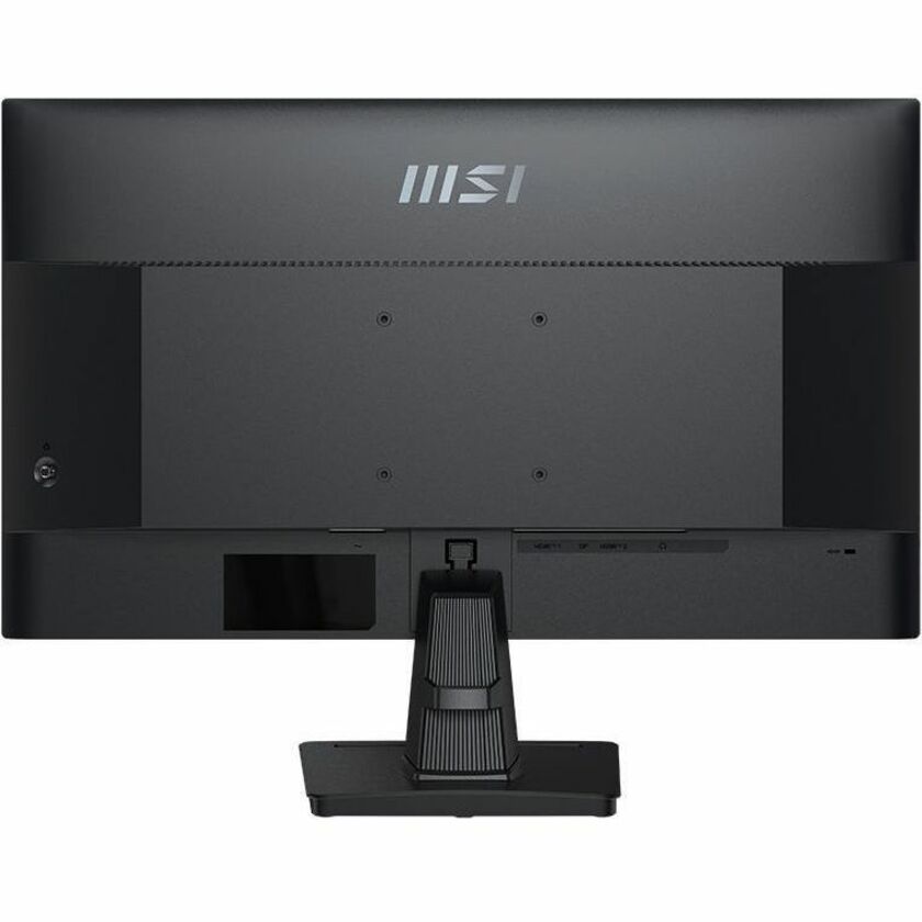 Rear Image for MSI Pro MP275Q 27" Class WQHD LED Monitor - 16:9 - Matte Black Color bezel
