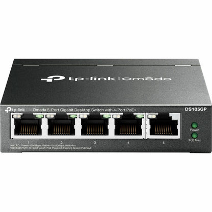 Alternate-Image1 Image for TP-Link Omada DS105GP 5-Ports Unmanaged Ethernet Switch