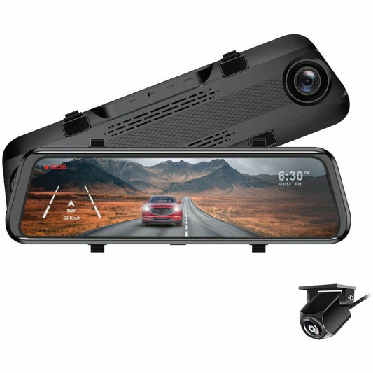 Main Image for GekoGear Orbit D100 2 Channel 1080P Front / 1080P Rearview Mirror Dashcam