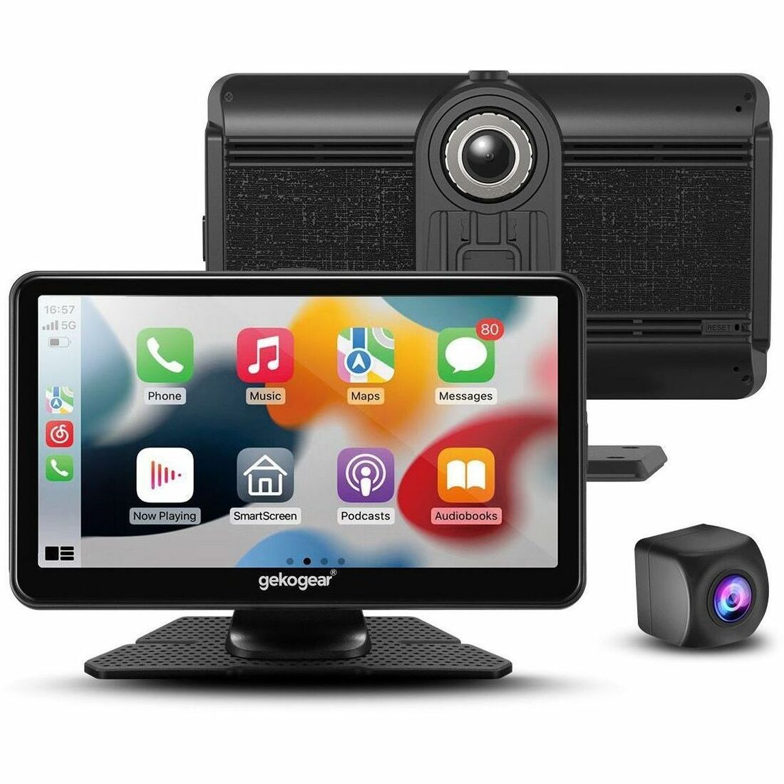 Main Image for GekoGear Orbit C110 7" Infotainment Display with Dash Cam and Backup Cam