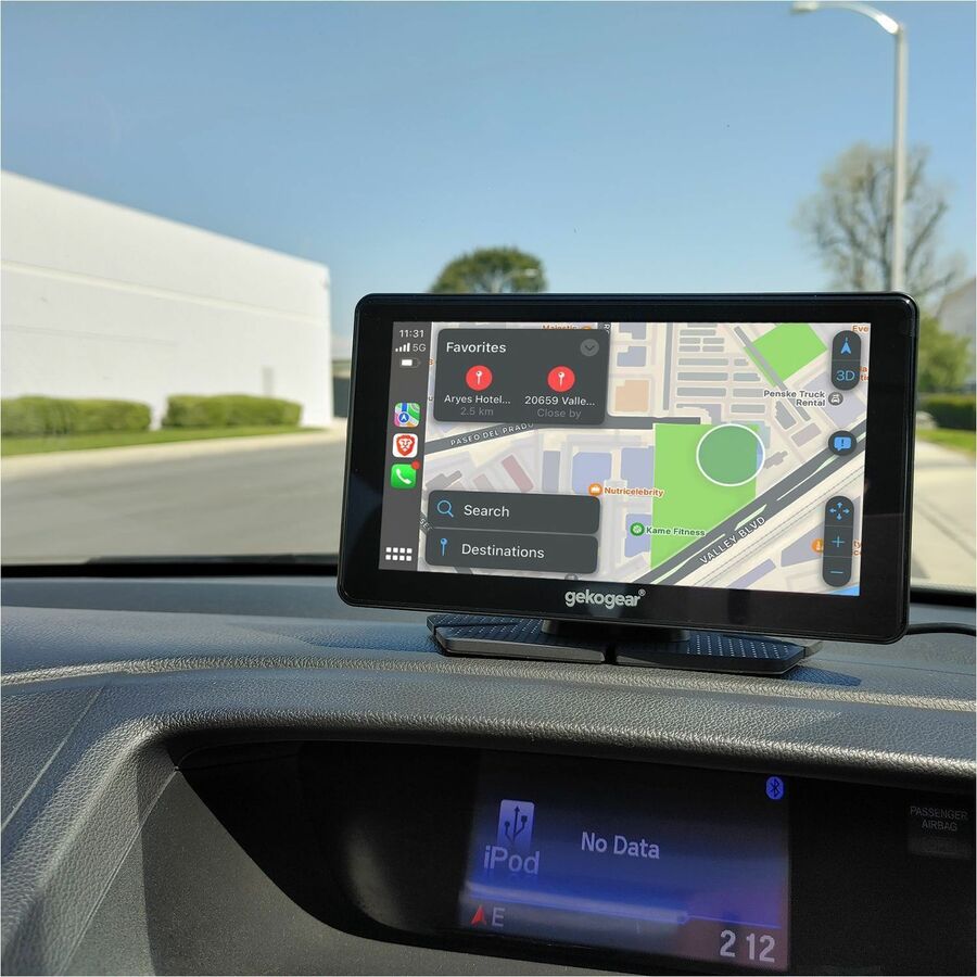 Alternate-Image9 Image for GekoGear Orbit C110 7" Infotainment Display with Dash Cam and Backup Cam