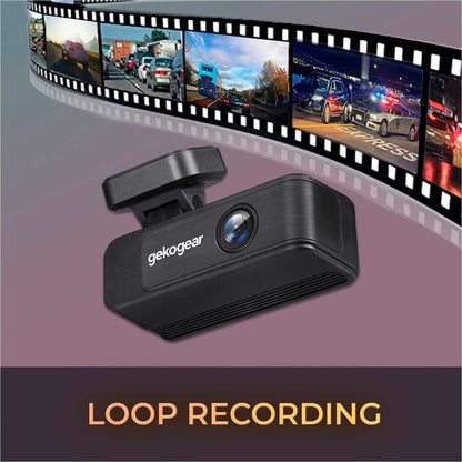 Alternate-Image3 Image for GekoGear Orbit 410 Dual Channel 4K Front and 1080P Rear Dash Cam