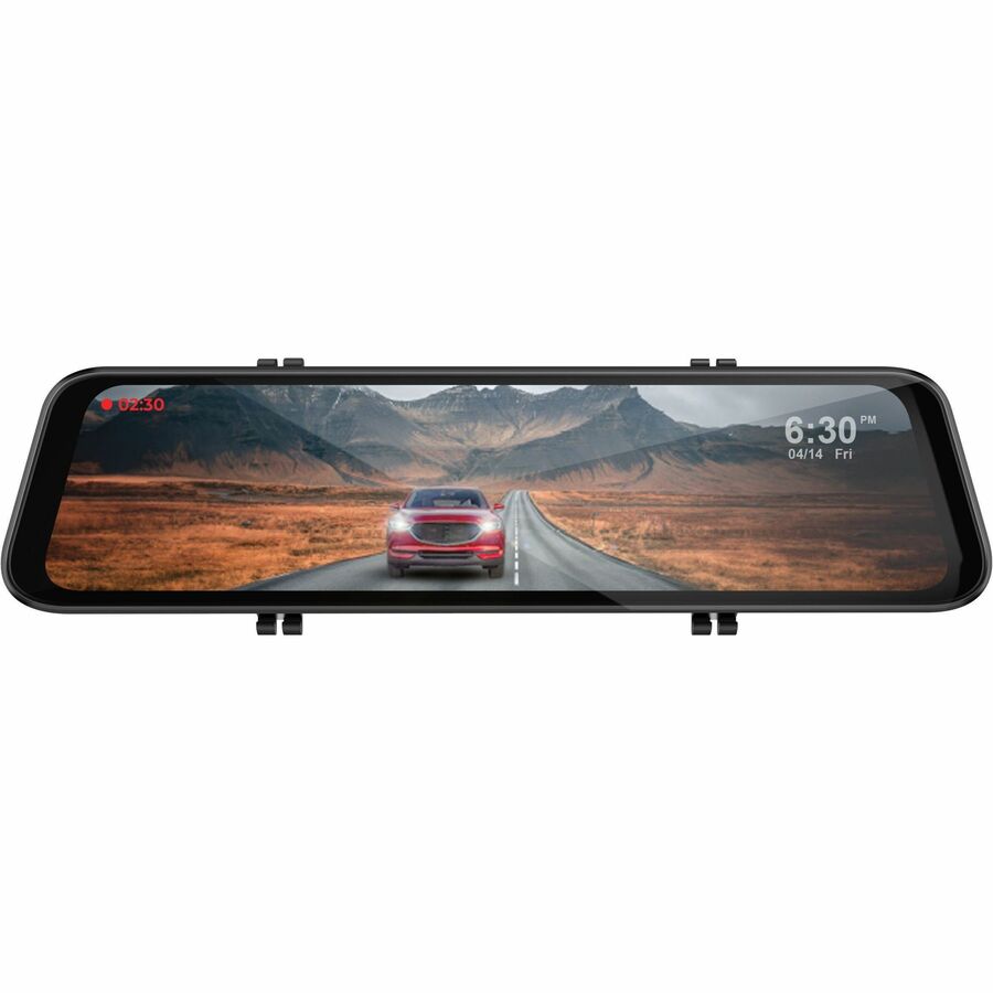 Alternate-Image1 Image for GekoGear Orbit D400 4K Rearview Mirror Dash Cam with 1080P Backup Cam