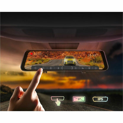 Alternate-Image5 Image for GekoGear Orbit D400 4K Rearview Mirror Dash Cam with 1080P Backup Cam