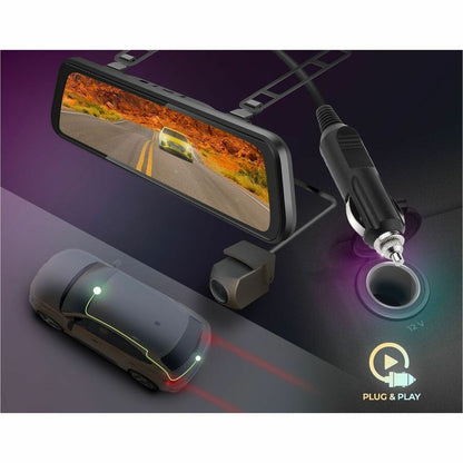 Alternate-Image7 Image for GekoGear Orbit D400 4K Rearview Mirror Dash Cam with 1080P Backup Cam