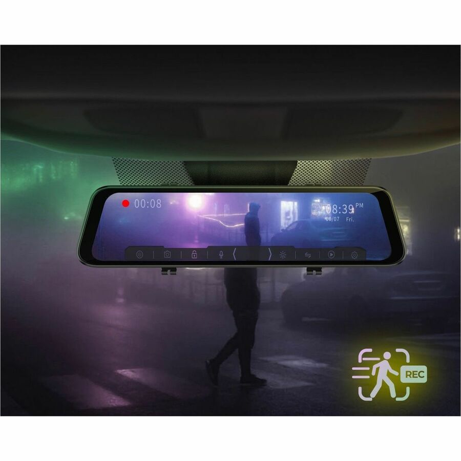 Alternate-Image8 Image for GekoGear Orbit D400 4K Rearview Mirror Dash Cam with 1080P Backup Cam