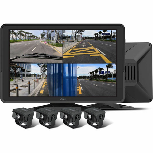 Main Image for GekoGear Orbit T100 4 Channel 1080P Dash Cam For Trucks With a 10.1" IPS Screen