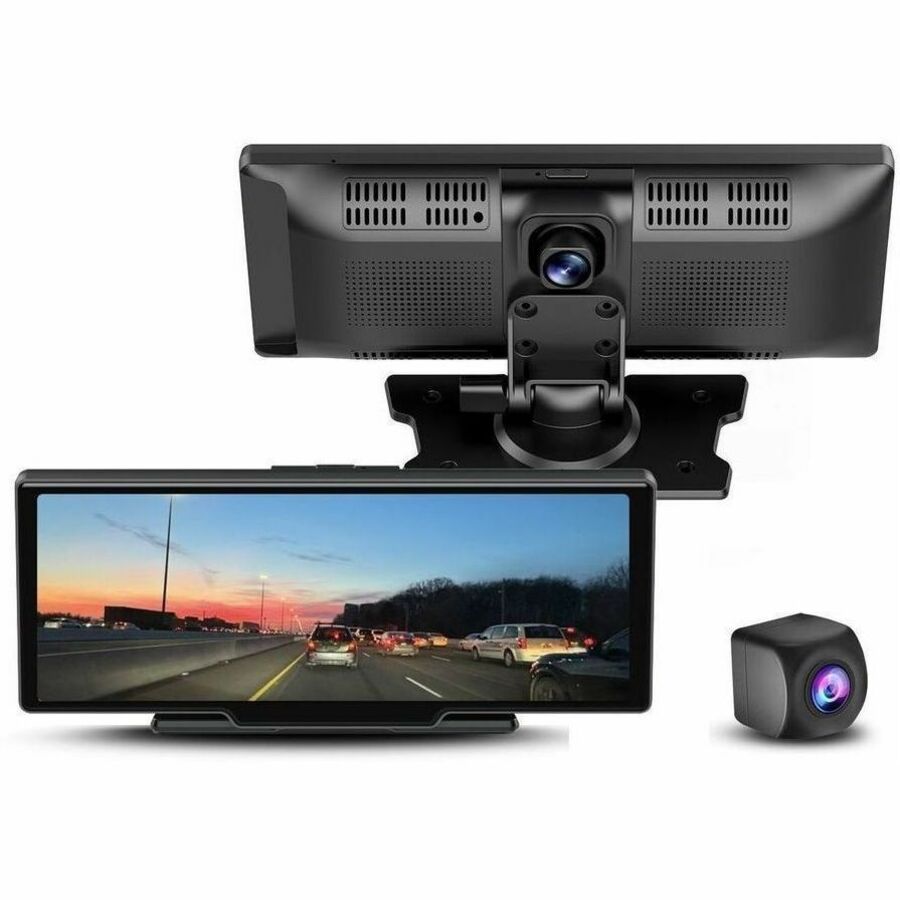 Main Image for Gekogear Orbit C120 10.26" Infotainment Display with Dash Cam and Backup Cam