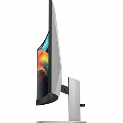 Left Image for HP 740pm 40" Class Webcam 5K2K WUHD Curved Screen LED Monitor - 21:9 - Black, Silver