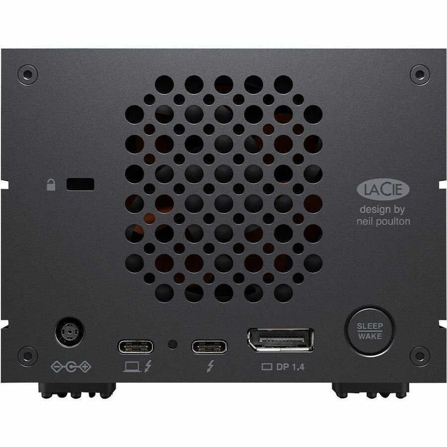 Rear Image for LaCie 2big Dock DAS Storage System