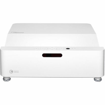 Front Image for Optoma ZW410UST 3D Ultra Short Throw DLP Projector - 16:10 - Portable - White