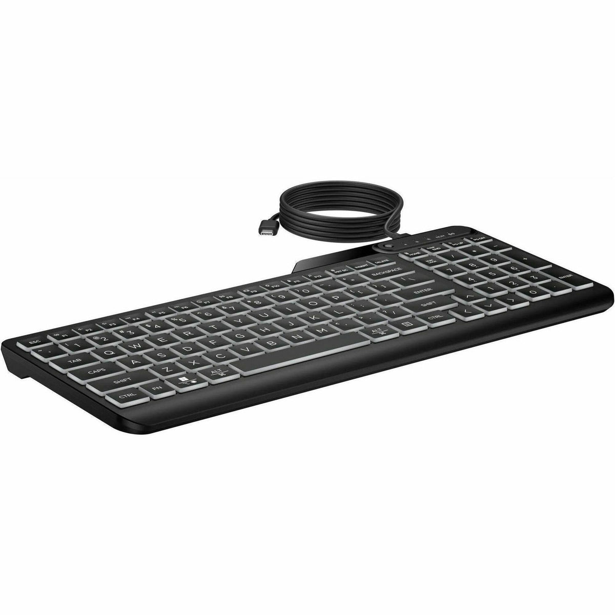Main Image for HP 405 Backlit Wired Keyboard (7N7C1AA)
