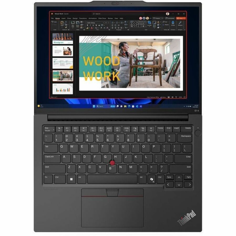 Alternate-Image4 Image for Lenovo ThinkPad E14 Gen 6 21M3000RUS 14" Notebook - WUXGA - AMD Ryzen 5 7535U - 8 GB - 256 GB SSD - English Keyboard - Black