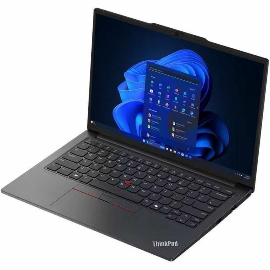 Alternate-Image2 Image for Lenovo ThinkPad E14 Gen 6 21M3000PUS 14" Notebook - WUXGA - AMD Ryzen 7 7735U - 16 GB - 512 GB SSD - English Keyboard - Black