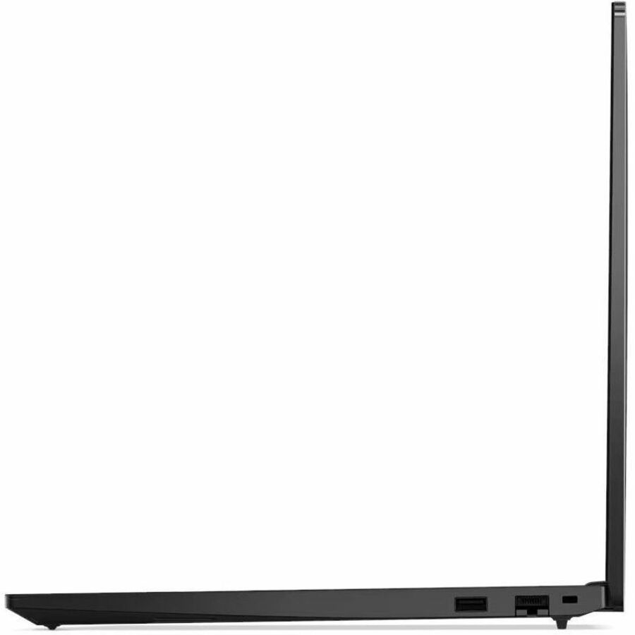 Left Image for Lenovo ThinkPad E16 Gen 2 21M5000HUS 16" Notebook - WUXGA - AMD Ryzen 5 7535U - 8 GB - 256 GB SSD - English Keyboard - Black