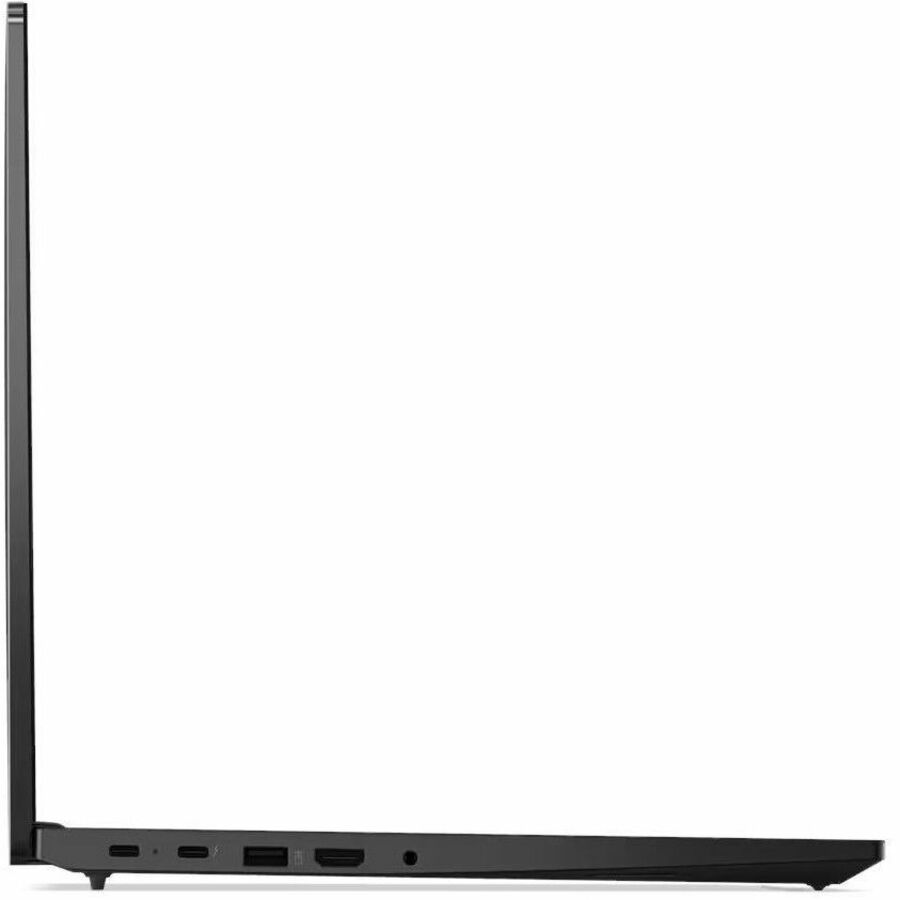 Right Image for Lenovo ThinkPad E16 Gen 2 21M5000HUS 16" Notebook - WUXGA - AMD Ryzen 5 7535U - 8 GB - 256 GB SSD - English Keyboard - Black