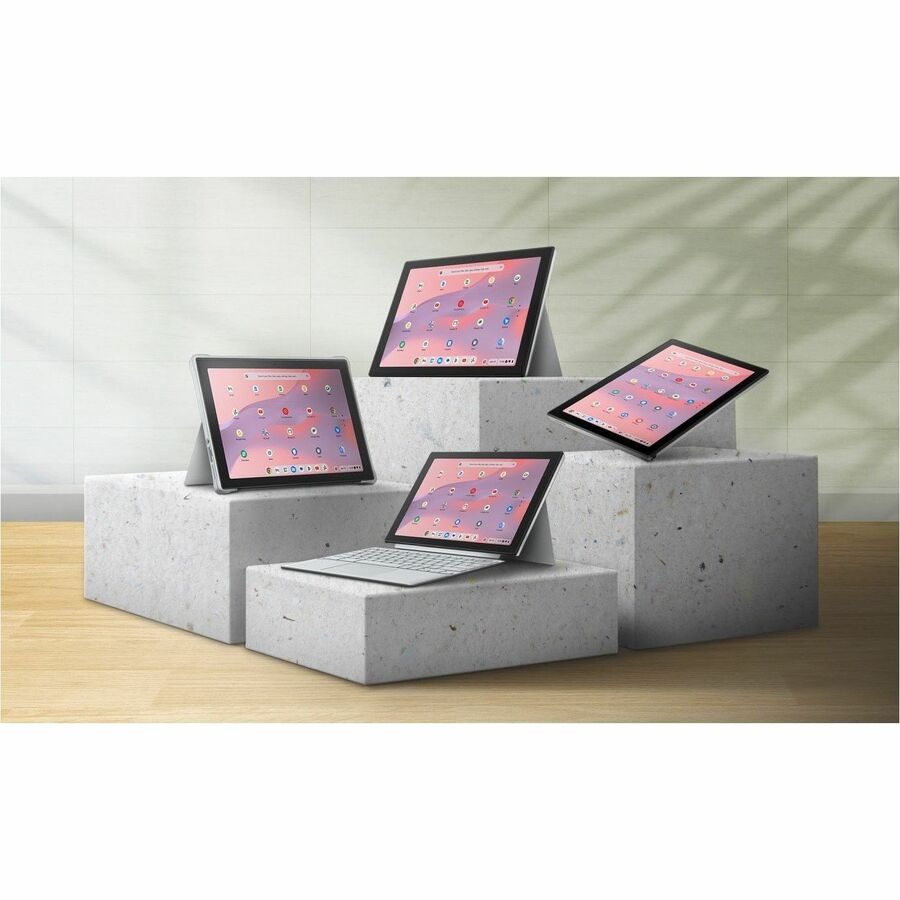 Alternate-Image9 Image for Asus Chromebook Detachable CM30 CM3001DM2A-YZ88T-S 10.5" Touchscreen Rugged Detachable 2 in 1 Chromebook - WUXGA - Octa-core (ARM Cortex A76 + Cortex A55) - 8 GB - 128 GB Flash Memory - Fog Silver