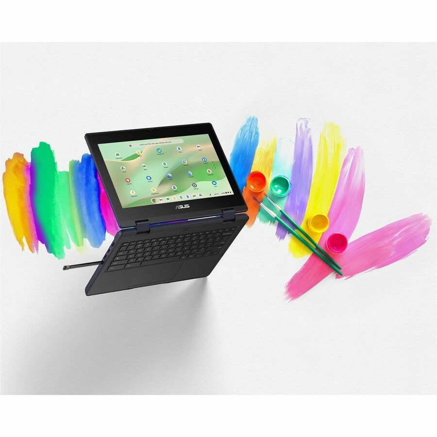 Alternate-Image10 Image for Asus Chromebook CZ11 Flip CZ1104FM2A-YZ42T 11.6" Touchscreen Rugged Convertible 2 in 1 Chromebook - HD - Octa-core (ARM Cortex A76 + Cortex A55) - 4 GB - 32 GB Flash Memory - Mineral Gray