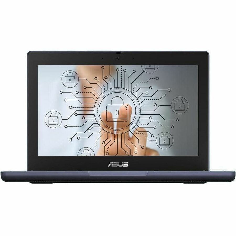 Front Image for Asus Chromebook CZ11 Flip CZ1104FM2A-YZ42T 11.6" Touchscreen Rugged Convertible 2 in 1 Chromebook - HD - Octa-core (ARM Cortex A76 + Cortex A55) - 4 GB - 32 GB Flash Memory - Mineral Gray