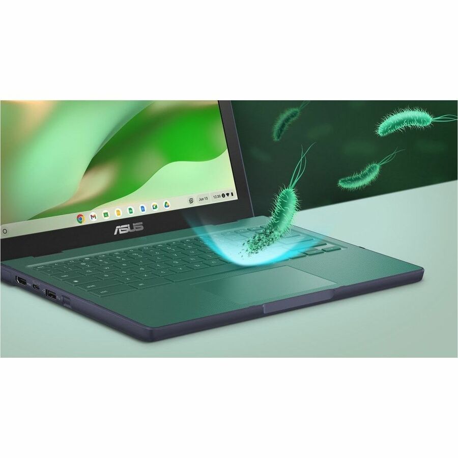 Alternate-Image3 Image for Asus Chromebook CZ12 Flip CZ1204F CZ1204FM2A-YZ84T 12.2" Touchscreen Rugged Convertible 2 in 1 Chromebook - WUXGA - Octa-core (ARM Cortex A76 + Cortex A55) - 8 GB - 64 GB Flash Memory - Mineral Gray