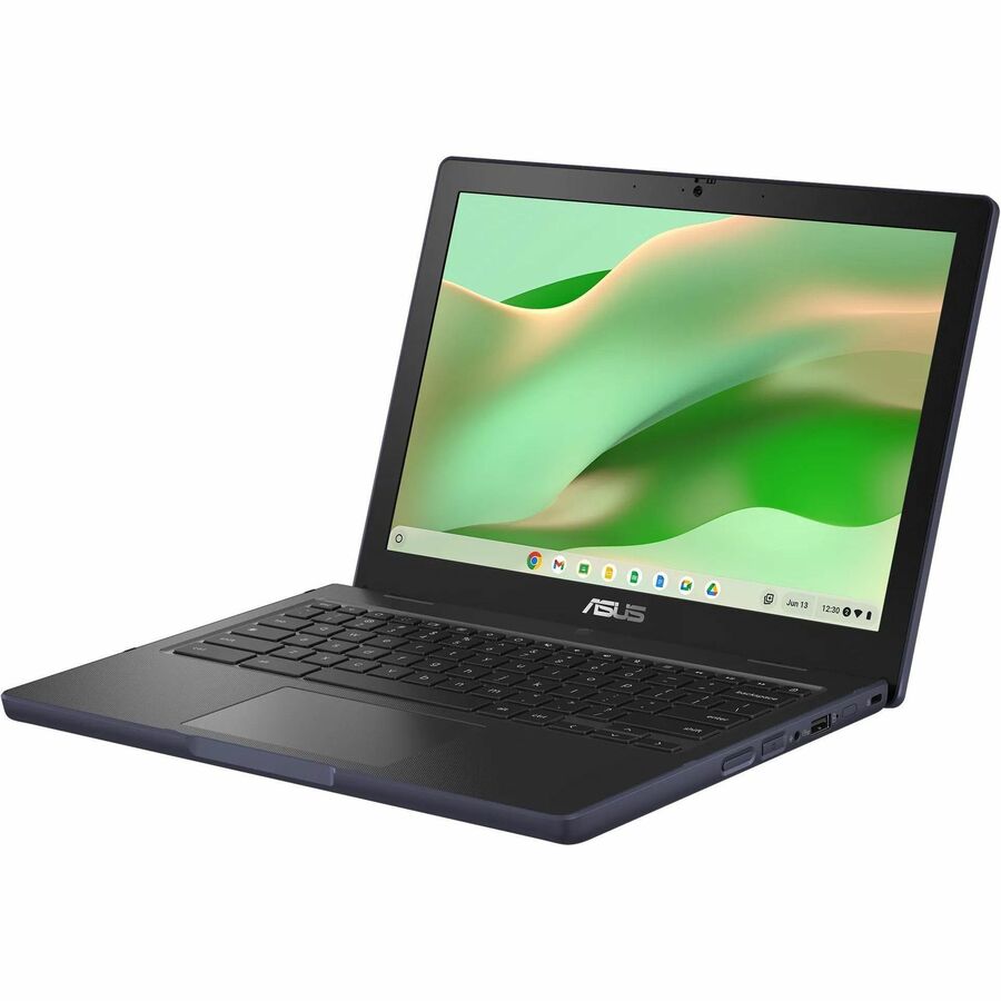 Left Image for Asus Chromebook CZ12 CZ1204C CZ1204CM2A-YZ42 12.2" Rugged Chromebook - WUXGA - Octa-core (ARM Cortex A76 + Cortex A55) - 4 GB - 32 GB Flash Memory - Mineral Gray