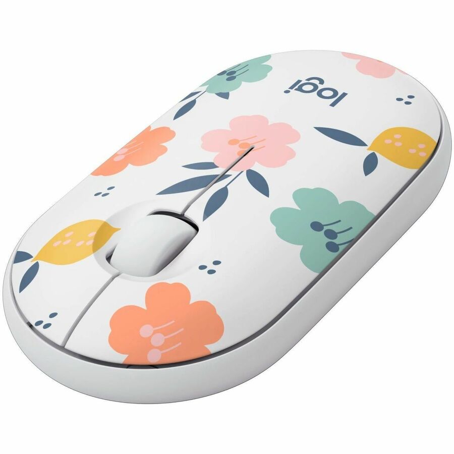 Alternate-Image2 Image for Logitech M340 Wireless Mouse with Limited Edition Prints, USB Receiver and Silent Clicks, Portable Wireless Mouse for Laptop, PC, Windows, Chrome, Surface, Floral Bouquet