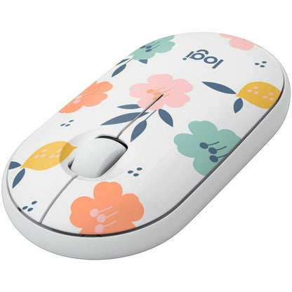 Alternate-Image2 Image for Logitech M340 Wireless Mouse with Limited Edition Prints, USB Receiver and Silent Clicks, Portable Wireless Mouse for Laptop, PC, Windows, Chrome, Surface, Floral Bouquet
