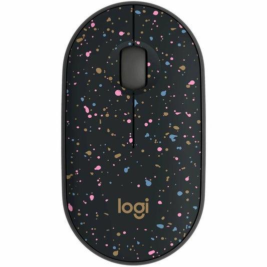 Main Image for Logitech M340 Wireless Mouse with Limited Edition Prints, USB Receiver and Silent Clicks, Portable Wireless Mouse for Laptop, PC, Windows, Chrome, Surface, Speckles