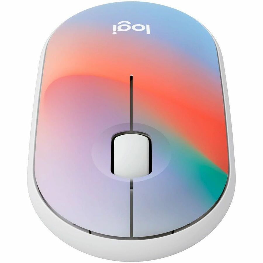 Alternate-Image1 Image for Logitech M340 Wireless Mouse with Limited Edition Prints, USB Receiver and Silent Clicks, Portable Wireless Mouse for Laptop, PC, Windows, Chrome, Surface, Sheer Dream