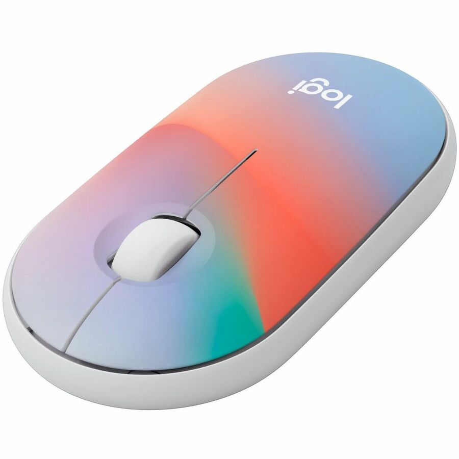 Alternate-Image3 Image for Logitech M340 Wireless Mouse with Limited Edition Prints, USB Receiver and Silent Clicks, Portable Wireless Mouse for Laptop, PC, Windows, Chrome, Surface, Sheer Dream