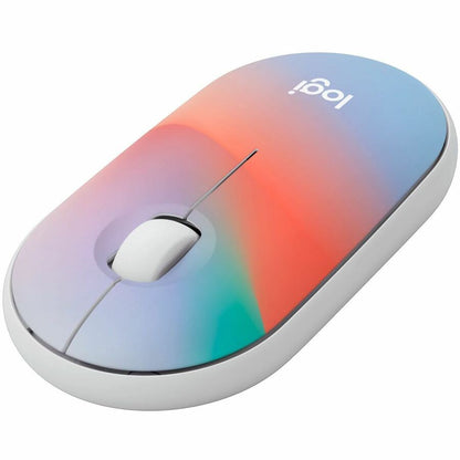 Alternate-Image3 Image for Logitech M340 Wireless Mouse with Limited Edition Prints, USB Receiver and Silent Clicks, Portable Wireless Mouse for Laptop, PC, Windows, Chrome, Surface, Sheer Dream