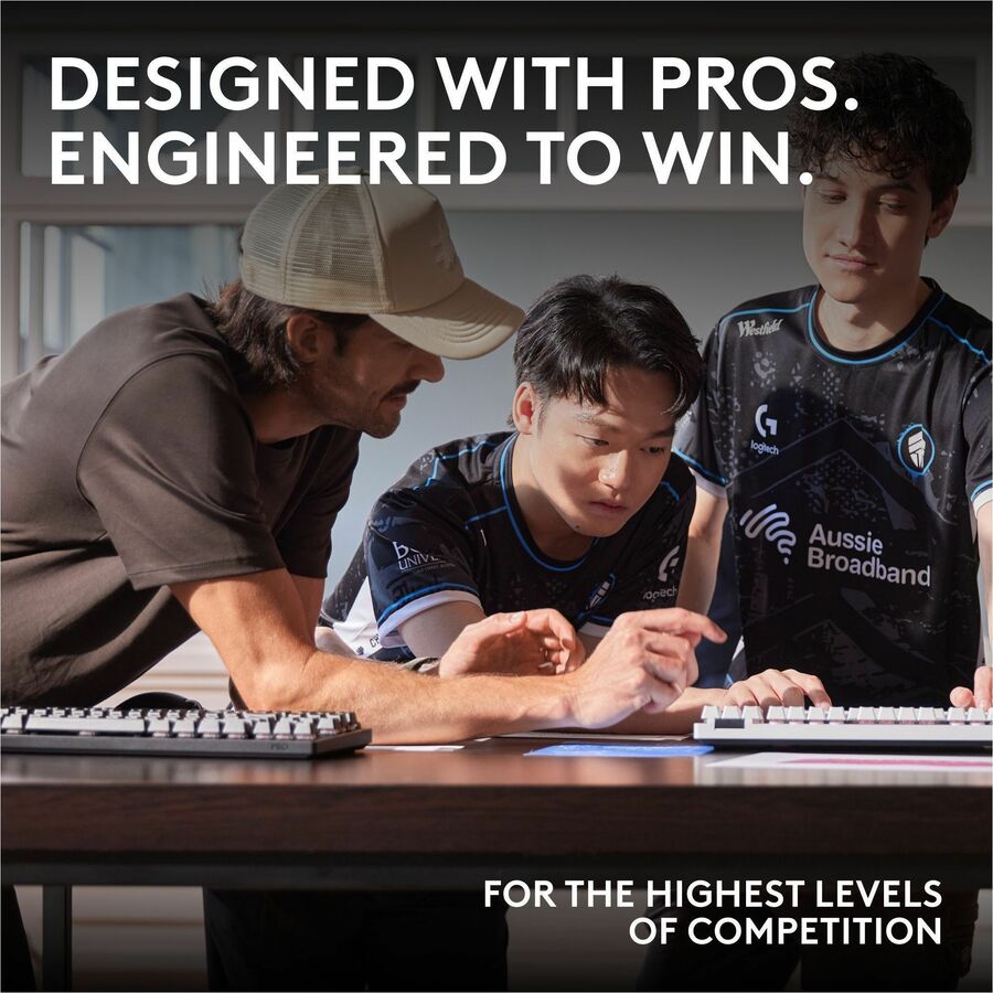 Alternate-Image1 Image for Logitech G PRO X 60 LIGHTSPEED Wireless Gaming Keyboard, Ultra Compact TKL 60% Mechanical Keyboard for Windows PC, LIGHTSYNC RGB, Dual-Shot PBT Keycaps, GX Optical Linear Switches, Black