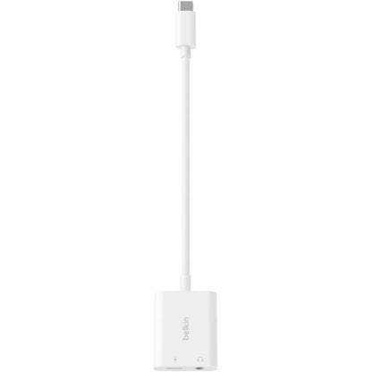 Alternate-Image1 Image for Belkin RockStar 3.5mm Audio + USB-C Charge Adapter