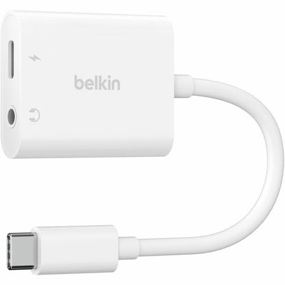 Main Image for Belkin RockStar 3.5mm Audio + USB-C Charge Adapter