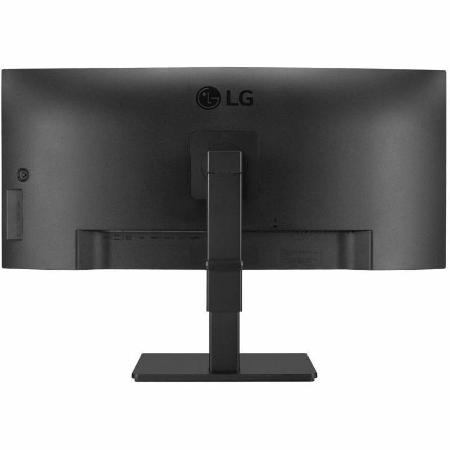 Rear Image for LG 34BQ77QE-B 34" Class Curved Screen LED Monitor - 21:9 - Textured Black - TAA Compliant