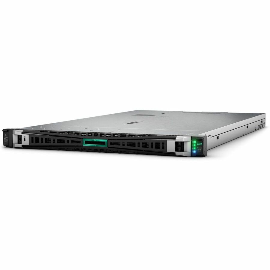 Left Image for HPE SMART CHOICE ProLiant DL360 Gen11 1U Rack Server - 1 x Intel Xeon Silver 4510 2.4 GHz - 64 GB RAM - 960 GB SSD - (2 x 480GB) SSD Configuration - Serial ATA/600, 12Gb/s SAS Controller