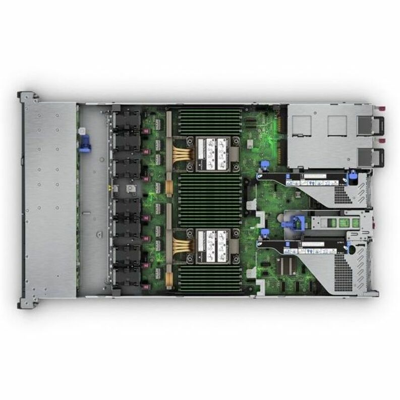 Alternate-Image1 Image for HPE SMART CHOICE ProLiant DL360 Gen11 1U Rack Server - 1 x Intel Xeon Silver 4509Y 2.6 GHz - 64 GB RAM - 960 GB SSD - (2 x 480GB) SSD Configuration - Serial ATA, Serial Attached SCSI (SAS) Controller