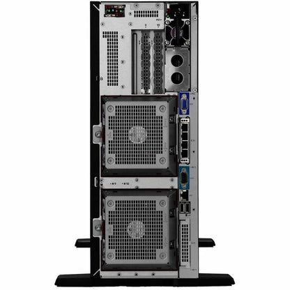 Rear Image for HPE SMART CHOICE ProLiant ML350 G11 4U Tower Server - 1 x Intel Xeon Silver 4514Y 2 GHz - 64 GB RAM - 960 GB SSD - (2 x 480GB) SSD Configuration - Serial Attached SCSI (SAS), Serial ATA Controller