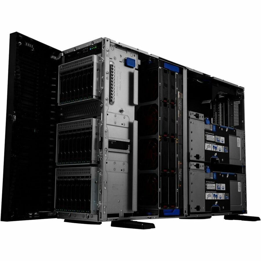 Alternate-Image2 Image for HPE SMART CHOICE ProLiant ML350 G11 4U Tower Server - 1 x Intel Xeon Silver 4514Y 2 GHz - 64 GB RAM - 960 GB SSD - (2 x 480GB) SSD Configuration - Serial Attached SCSI (SAS), Serial ATA Controller