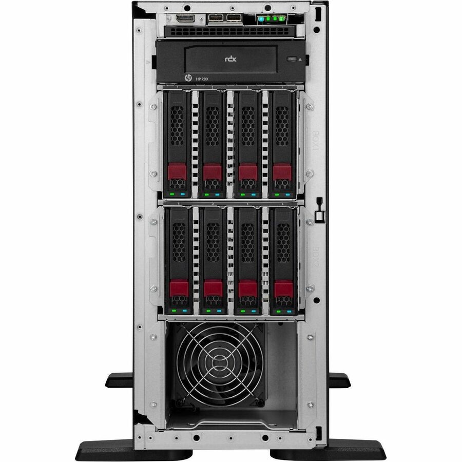 Alternate-Image4 Image for HPE SMART CHOICE ProLiant ML110 G11 4.5U Tower Server - 1 x Intel Xeon Silver 4514Y 2 GHz - 64 GB RAM - 1.92 TB SSD - (2 x 960GB) SSD Configuration - Serial ATA, Serial Attached SCSI (SAS) Controller
