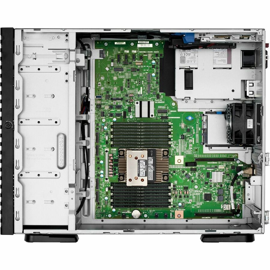 Alternate-Image3 Image for HPE SMART CHOICE ProLiant ML110 G11 4.5U Tower Server - 1 x Intel Xeon Silver 4514Y 2 GHz - 64 GB RAM - 1.92 TB SSD - (2 x 960GB) SSD Configuration - Serial ATA, Serial Attached SCSI (SAS) Controller