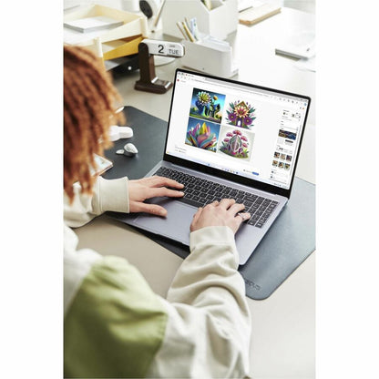 Life-Style Image for Samsung Galaxy Book4 NP754XGK-KS3US 15.6" Notebook - Full HD - Intel Core 5 120U - 16 GB - 256 GB SSD - Silver
