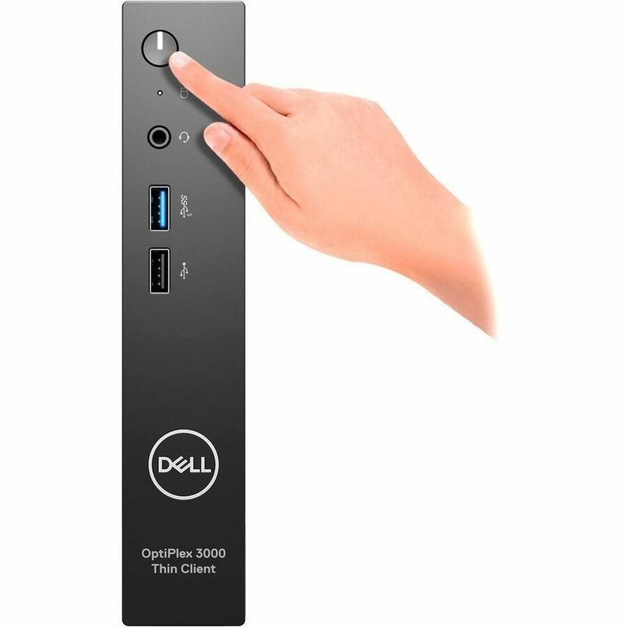 Alternate-Image1 Image for Dell OptiPlex 3000 Thin Client Pentium Silver N6005 Quad-core (4 Core) 2 GHz - Black