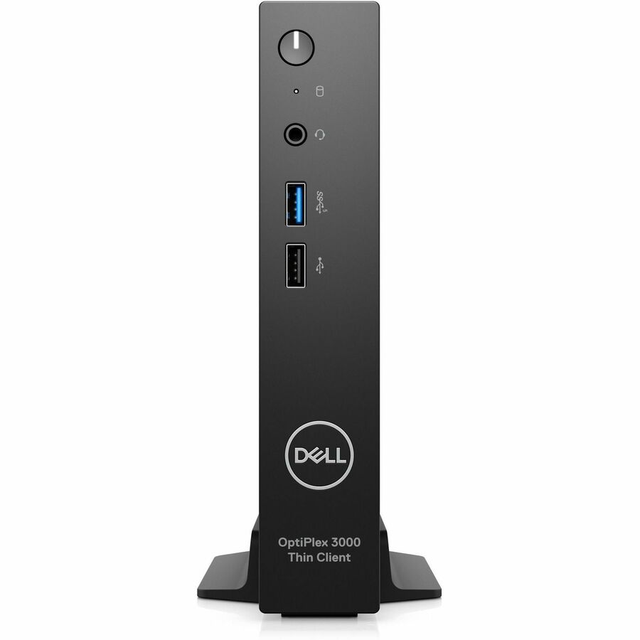 Front Image for Dell OptiPlex 3000 Thin Client Pentium Silver N6005 Quad-core (4 Core) 2 GHz - Black