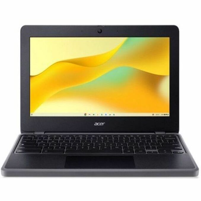 Front Image for Acer Chromebook 511 C736T C736T-C5NU 11.6" Touchscreen Chromebook - Full HD - 60 Hz - Intel N-Series N100 - 8 GB - 64 GB Flash Memory - English (US) Keyboard - Black
