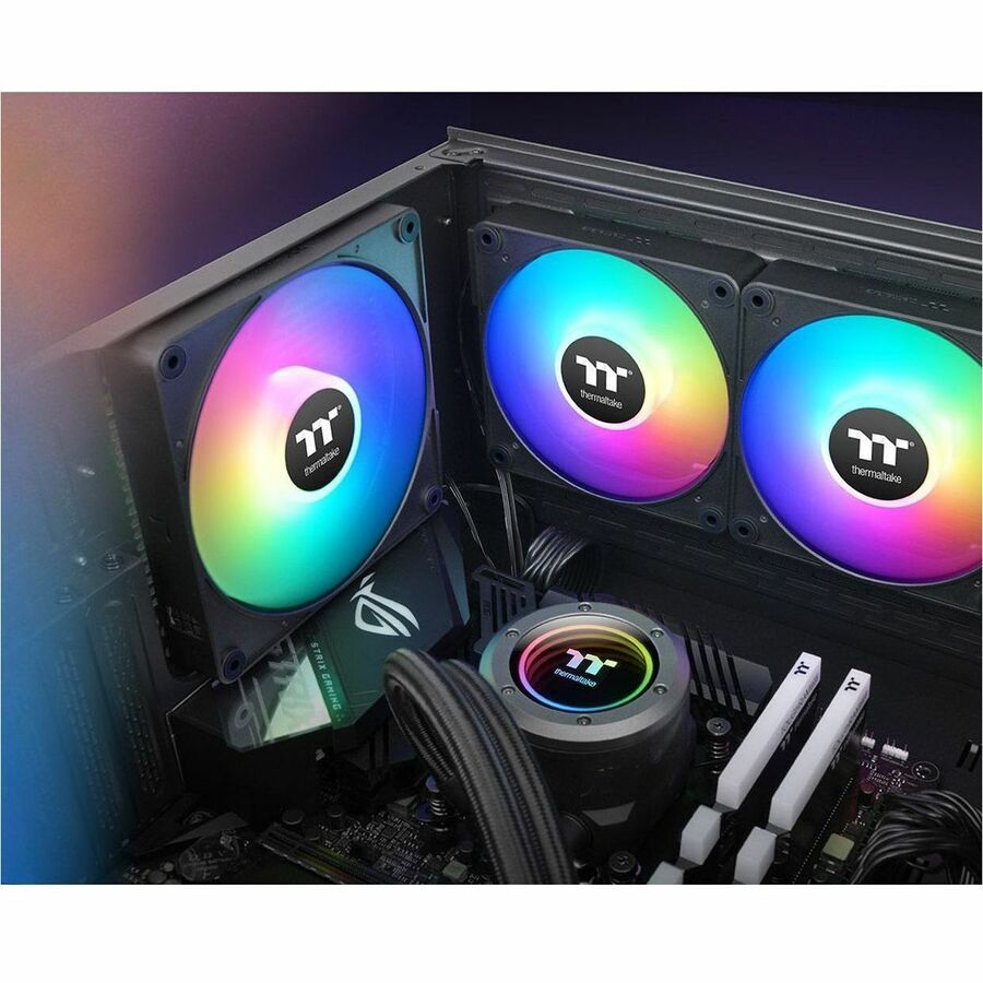 Alternate-Image7 Image for Thermaltake CT140 EX ARGB Sync PC Cooling Fan (3-Fan Pack) - 3 Pack