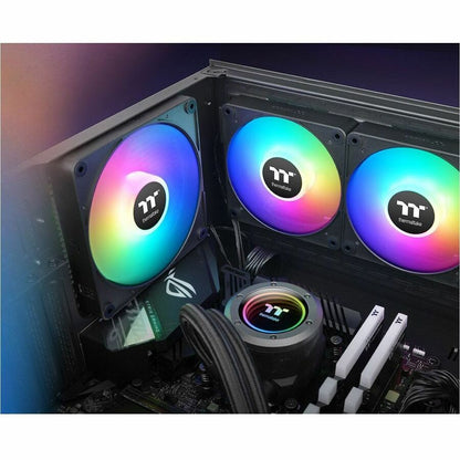 Alternate-Image7 Image for Thermaltake CT140 EX ARGB Sync PC Cooling Fan (3-Fan Pack) - 3 Pack