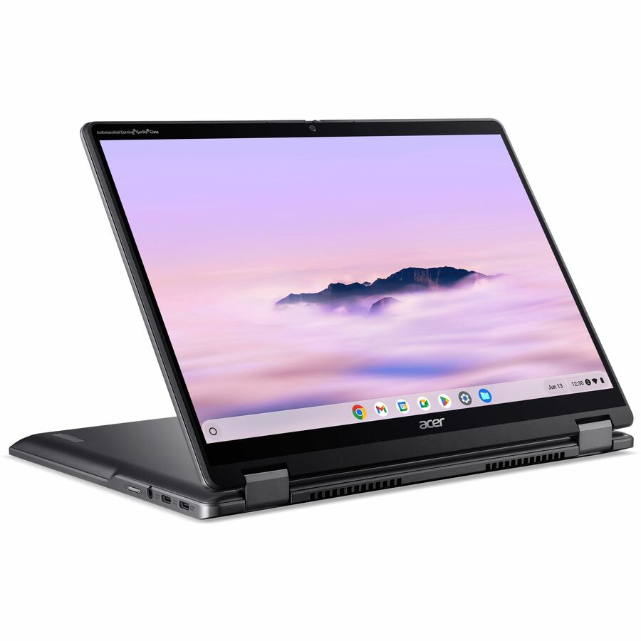 Alternate-Image7 Image for Acer Chromebook Plus Spin 514 CPE594-1N CPE594-1N-30EM 14" Touchscreen Convertible 2 in 1 Chromebook - WUXGA - 60 Hz - Intel Core 3 100U - 8 GB - 256 GB SSD - English (US) Keyboard - Iron